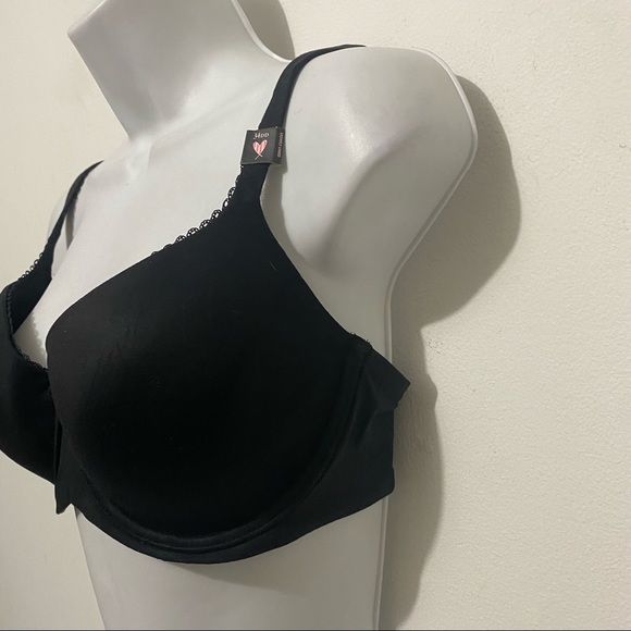 NWT Victoria Secret Body any Victoria Black Smooth Lined a Demi Bra Size 34DD - Picture 5 of 12